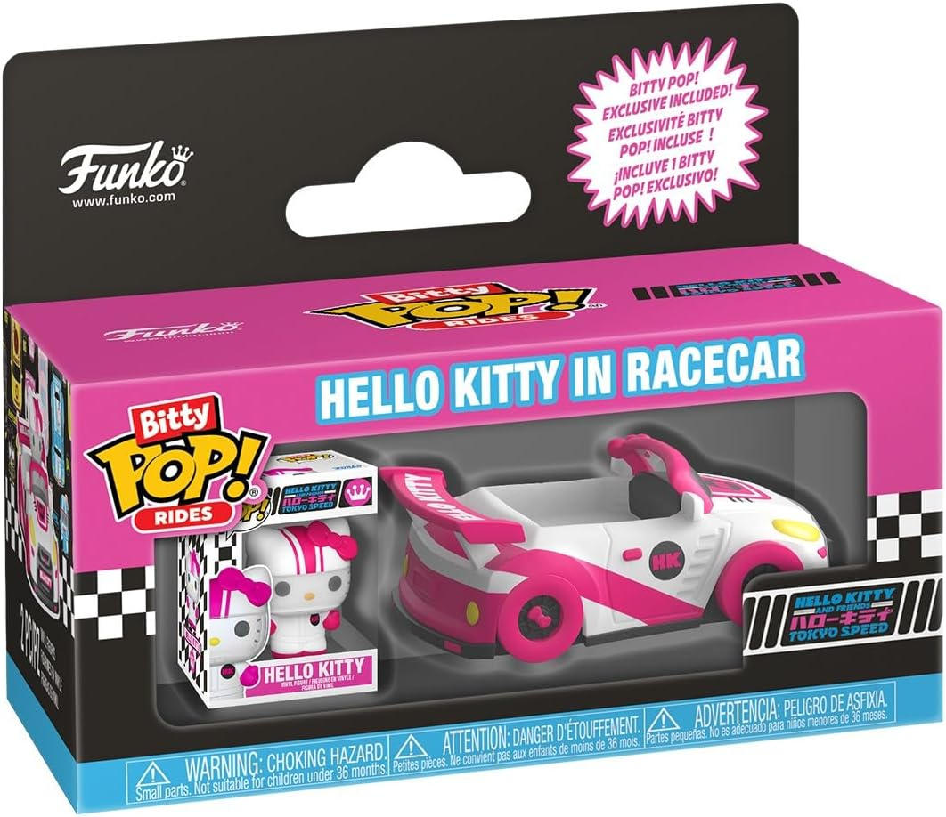 POP BITTY RIDES HELLO KITTY IN RACECAR 0111/TOYS – foto 1