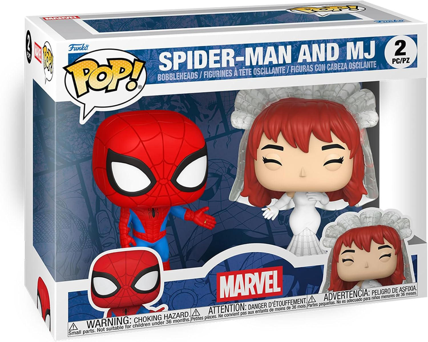 POP PACK MARVEL SPIDER-MAN AND MJ 0297/TOYS