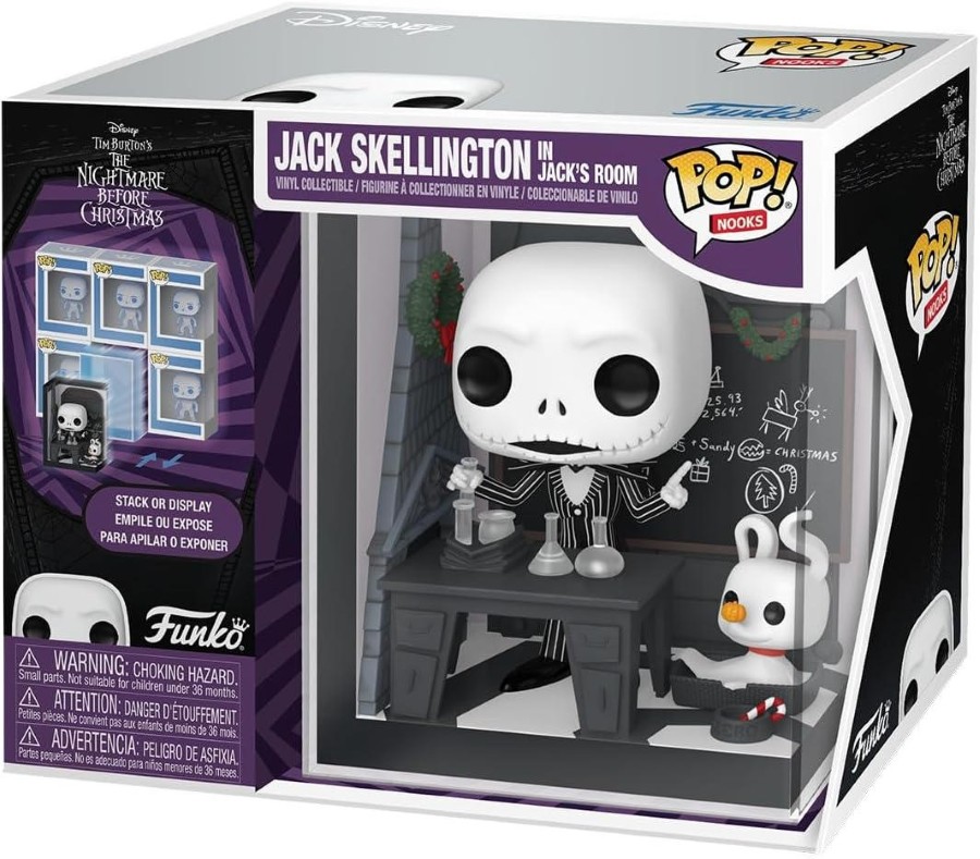 POP NOOKS THE NIGHTMARE BEFORE CHRISTMAS - JACK SKELLINGTON IN ROOM 0377/TOYS – foto 1