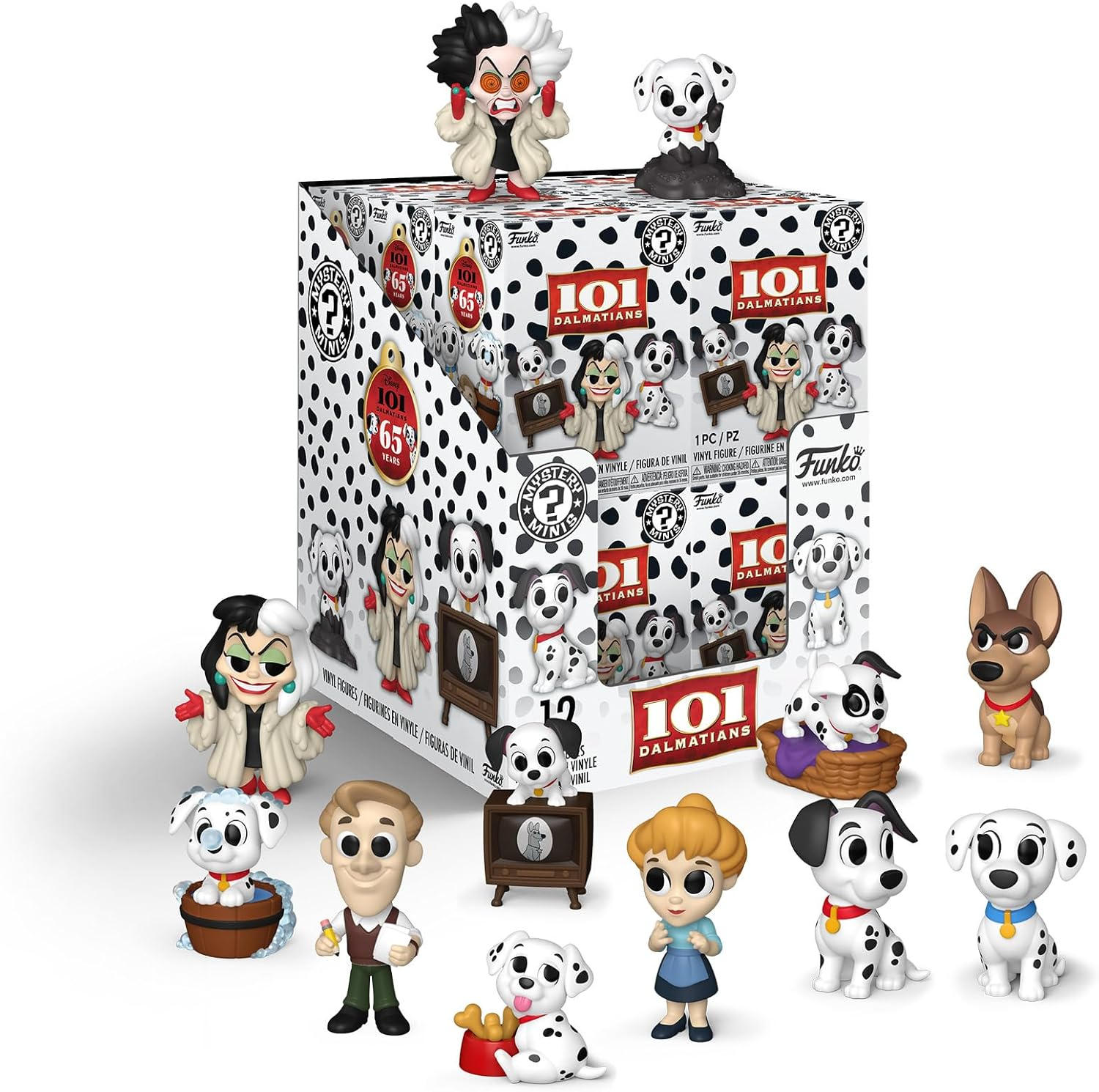 MYSTERY MINI FUNKO 101 DALMATIANS 0758/TOYS