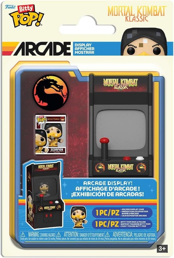 POP BITTY ARCADE MORTAL KOMBAT SCORPION 1394/TOYS – foto 1
