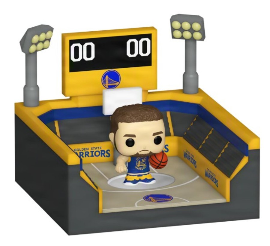POP BITTY TOWNS NBA ARENA WARRIORS STEPHEN CURRY AND BASKETBALL ARENA 2905/TOYS – foto 2