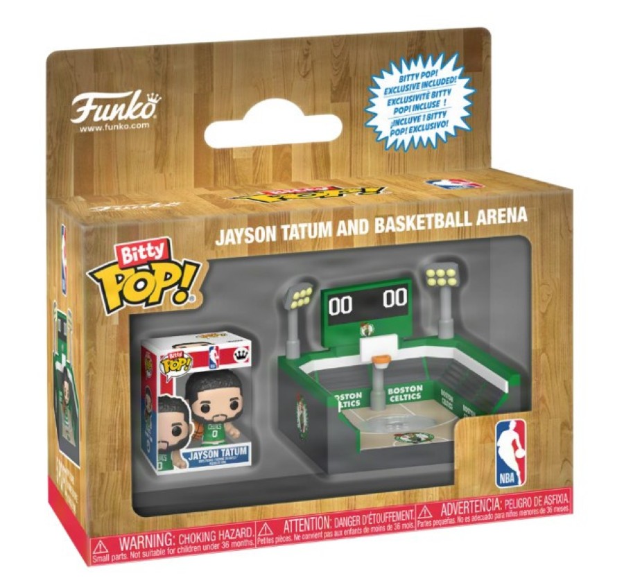 POP BITTY TOWNS NBA ARENA CELTICS JAYSON TATUM AND BASKETBALL ARENA 2907/TOYS – foto 1