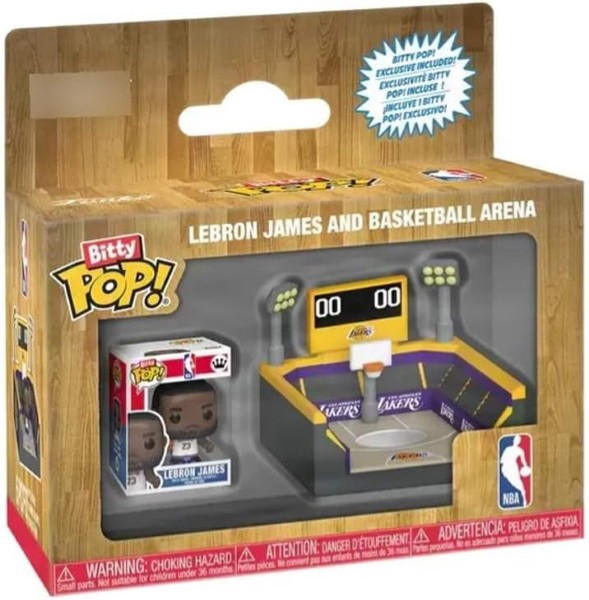 POP BITTY TOWNS LEBRON JAMES BASKETBALL ARENA LAKERS 3639/TOYS – foto 1