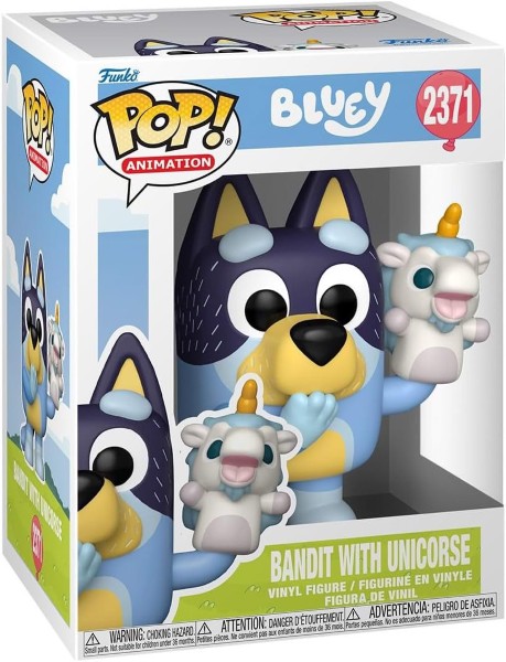 POP BLUEY BANDIT WITH UNICORSE 4053/TOYS – foto 1