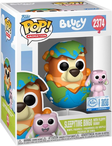 POP BLUEY SLEEPYTIME BINGO WITH FLOPPY BUNNY 4056/TOYS – foto 1