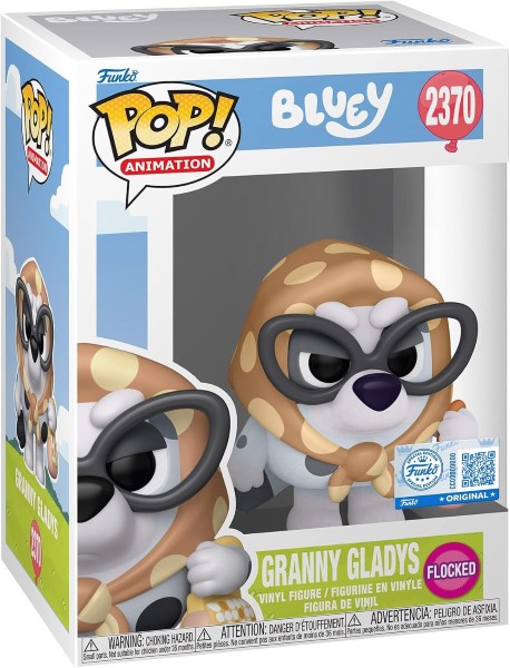 POP BLUEY GRANNY GLADYS FLOCKED 4077/TOYS – foto 1