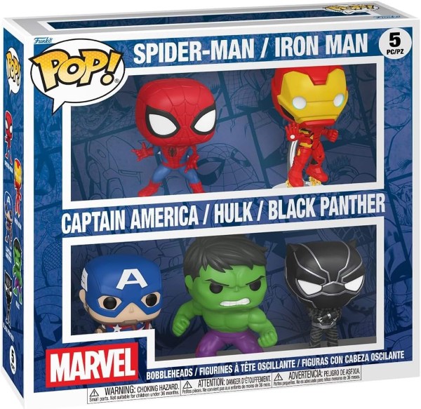 POP PACK MARVEL NEW CLASSICS 5PK 4798/TOYS – foto 1