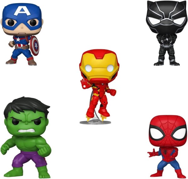 POP PACK MARVEL NEW CLASSICS 5PK 4798/TOYS – foto 2