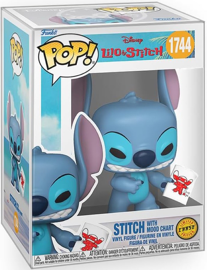 POP LILO - STITCH STITCH WITH MOOD CHART CHASE 0345/TOYS – foto 1