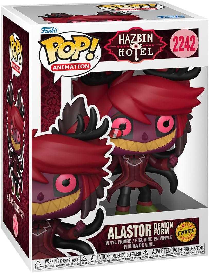 POP HAZBIN HOTEL ALASTOR DEMON FORM CHASE 0413/TOYS – foto 1