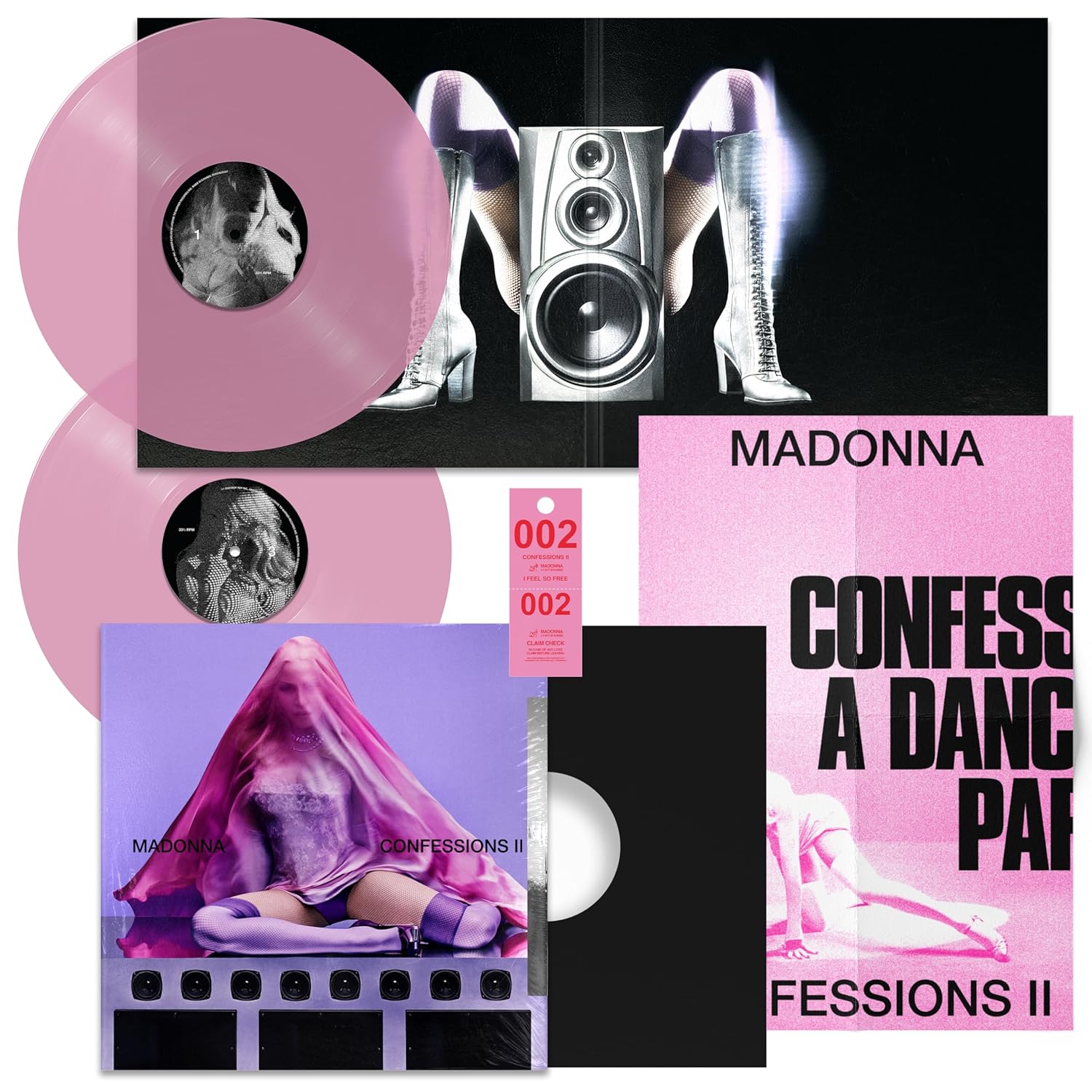 Madonna/Confessions II- 2LP (LP) disponible a partir del 31 de julio del 2026