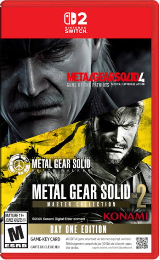Metal gear solid master collection vol.2/SWITCH 2 disponible a partir del 27 de agosto del 2026
