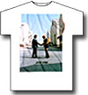 T-SHIRT PINK FLOYD FIRE WHITE GUY PF503AM (M) – foto 1