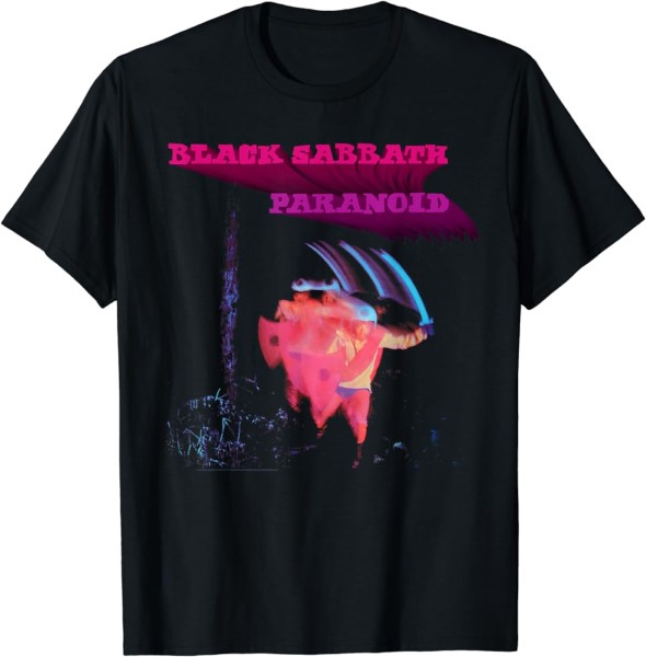 T-SHIRT BLACK SABBATH PARANOID MOTION BLA1009BR (M) – foto 1
