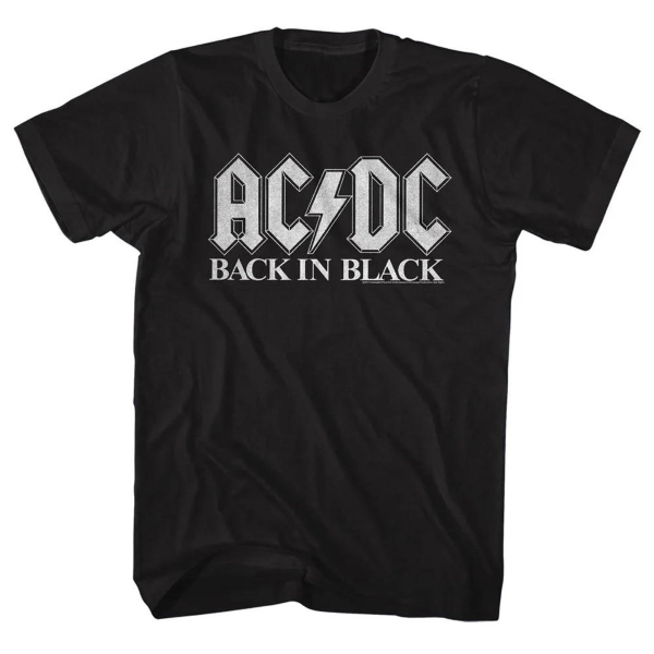 T-SHIRT AC DC BACK IN BLACK 519 ACDC519MAM (L) – foto 1