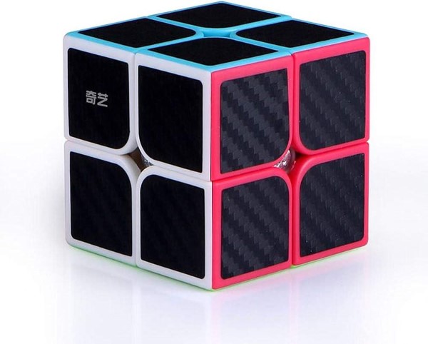 CUBO RUBIK 2X2X2 CARBON FIBER QIYI QIDI S2/TOYS