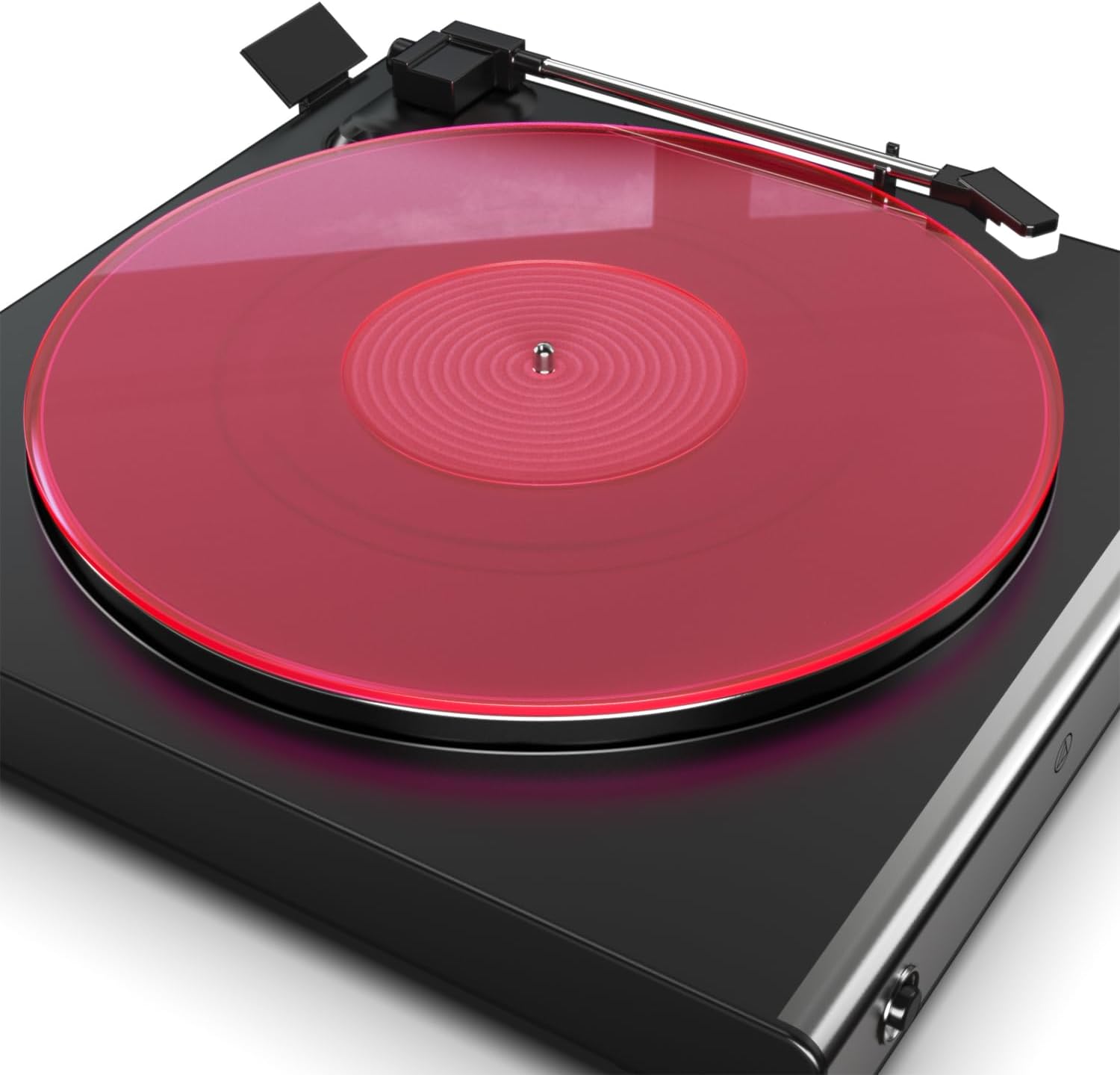 SLIPMAT ACRYLIC TURNTABLE PINK 12" B0CSYHKJCY – foto 1