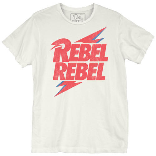 T-SHIRT DAVID BOWIE DAVID BOWIE REBEL BOLT PREMIUM VINTAGE BWE0260MGT (L) – foto 1