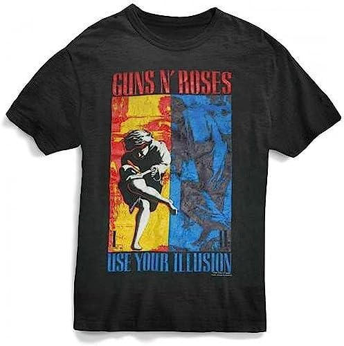 T-SHIRT GUNS N ROSES 1991 ILLUSION COMBO GNR1885BR (L) – foto 1