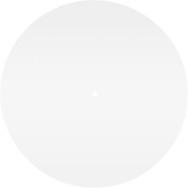 SLIPMAT ACRYLIC TURNTABLE WHITE 12" – foto 1