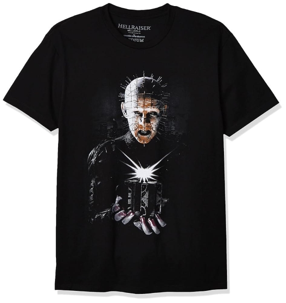 T-SHIRT HELLRAISER PUZZLE HLL0048MGT (L)
