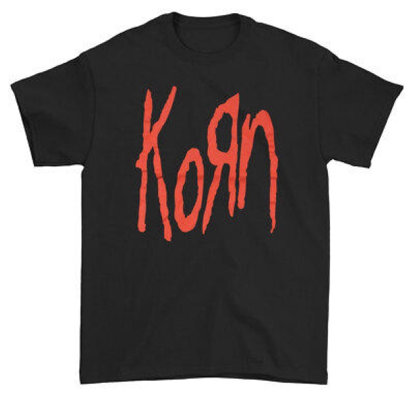 T-SHIRT KORN RED LOGO KRN110FC (S) – foto 1