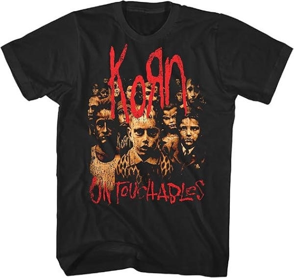 T-SHIRT KORN UNTOUCHABLES KRN121FC (M) – foto 1