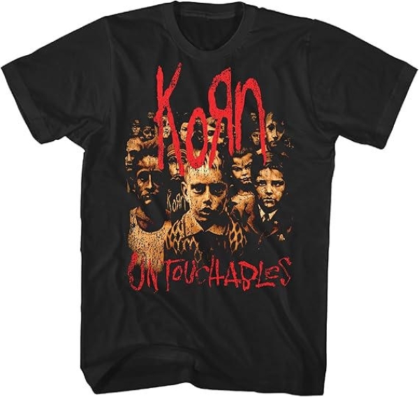 T-SHIRT KORN UNTOUCHABLES KRN121FC (L) – foto 1