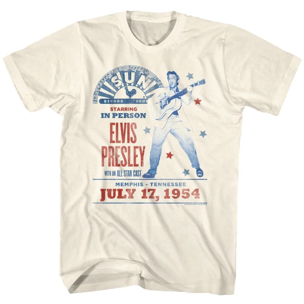 T-SHIRT ELVIS PRESLEY POSTER SUNE504AM (L) – foto 1