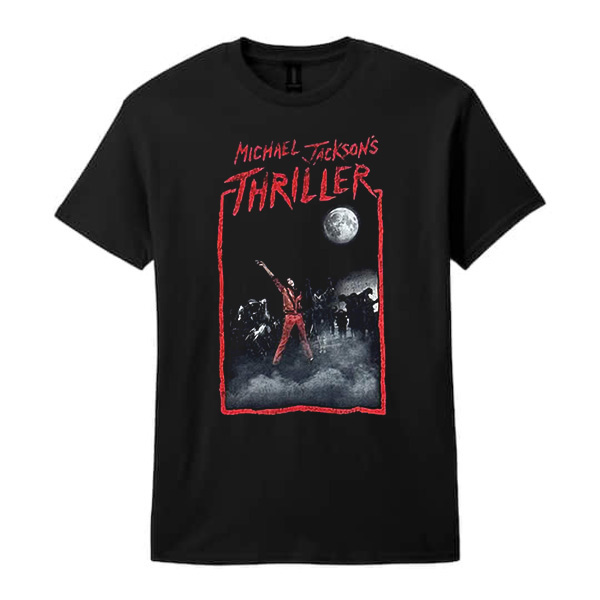 T-SHIRT MICHAEL JACKSON THRILLER MIJ0005MGT (L) – foto 1