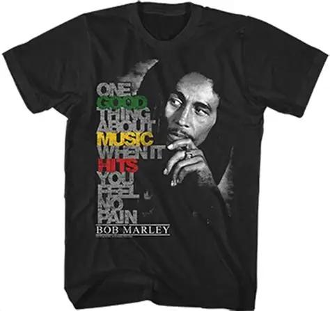 T-SHIRT BOB MARLEY GOOD MUSIC BOB1745FC (M)