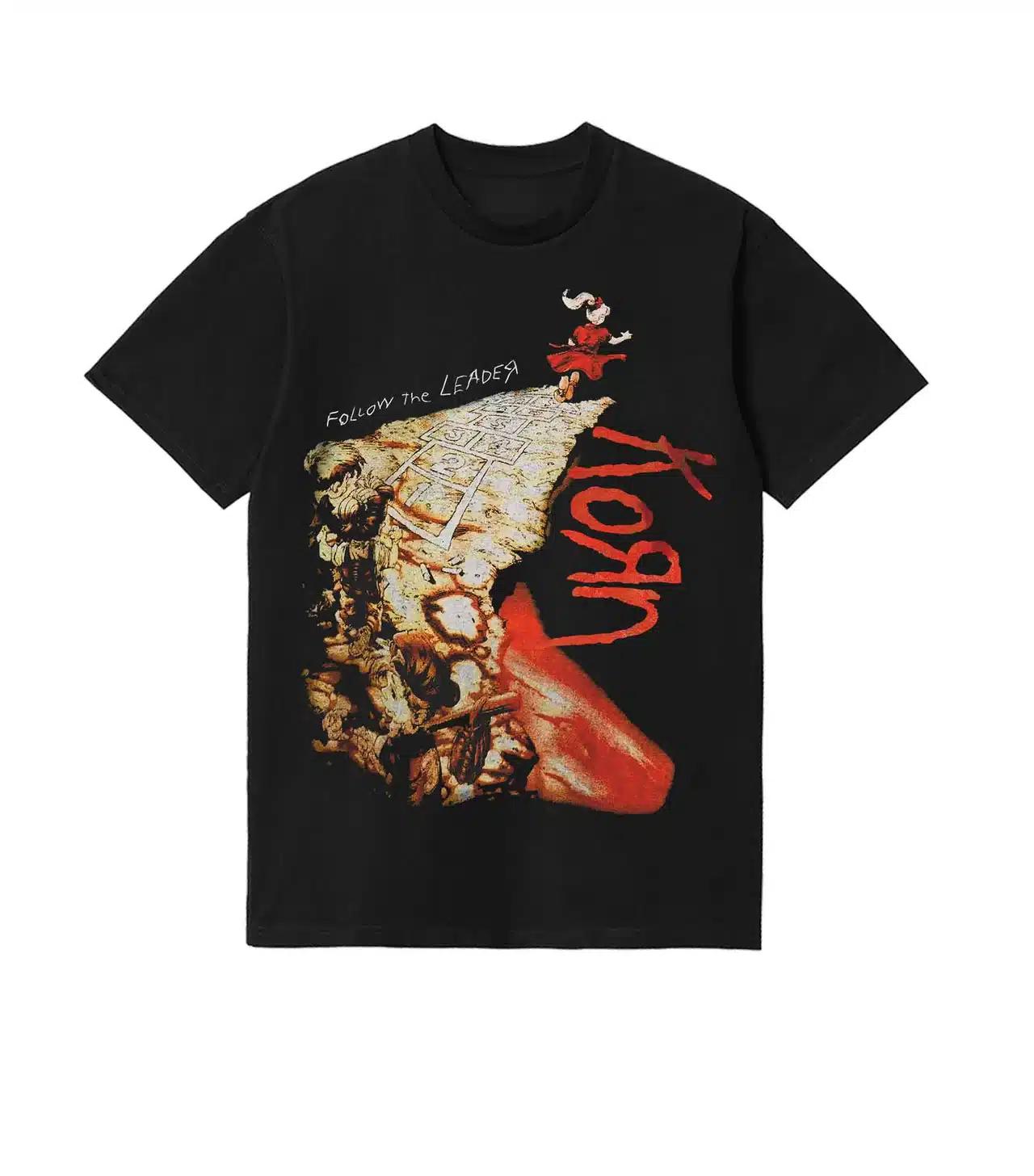 T-SHIRT KORN ALBUM COVER KOR1000HF (M) – foto 1