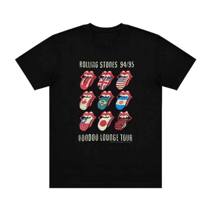 T-SHIRT ROLLING STONES VOODOO TONGUES TRS527AM (M) – foto 1
