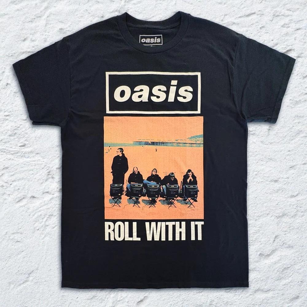 T-SHIRT OASIS ROLL WITH IT OAS10020GM (M) – foto 1