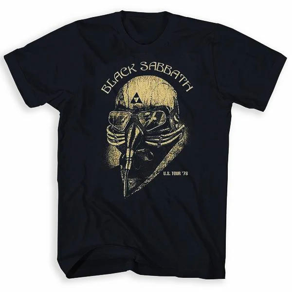 T-SHIRT BLACK SABBATH TOUR 78 MASK BLA1000BR (S) – foto 1